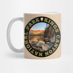 Kings Canyon National Park circle Mug